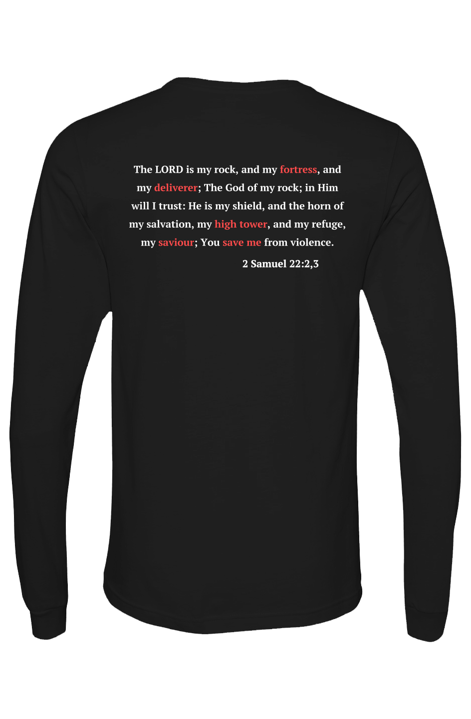 The Lord is a Fortress Christian Shirt