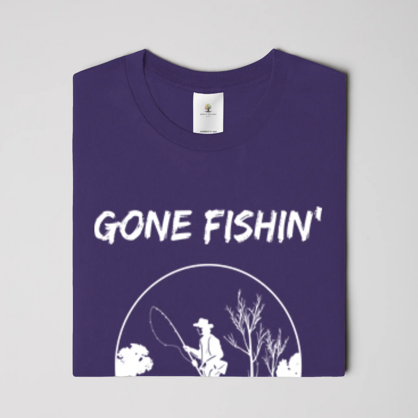 Gone Fishin’ Christian T-Shirt