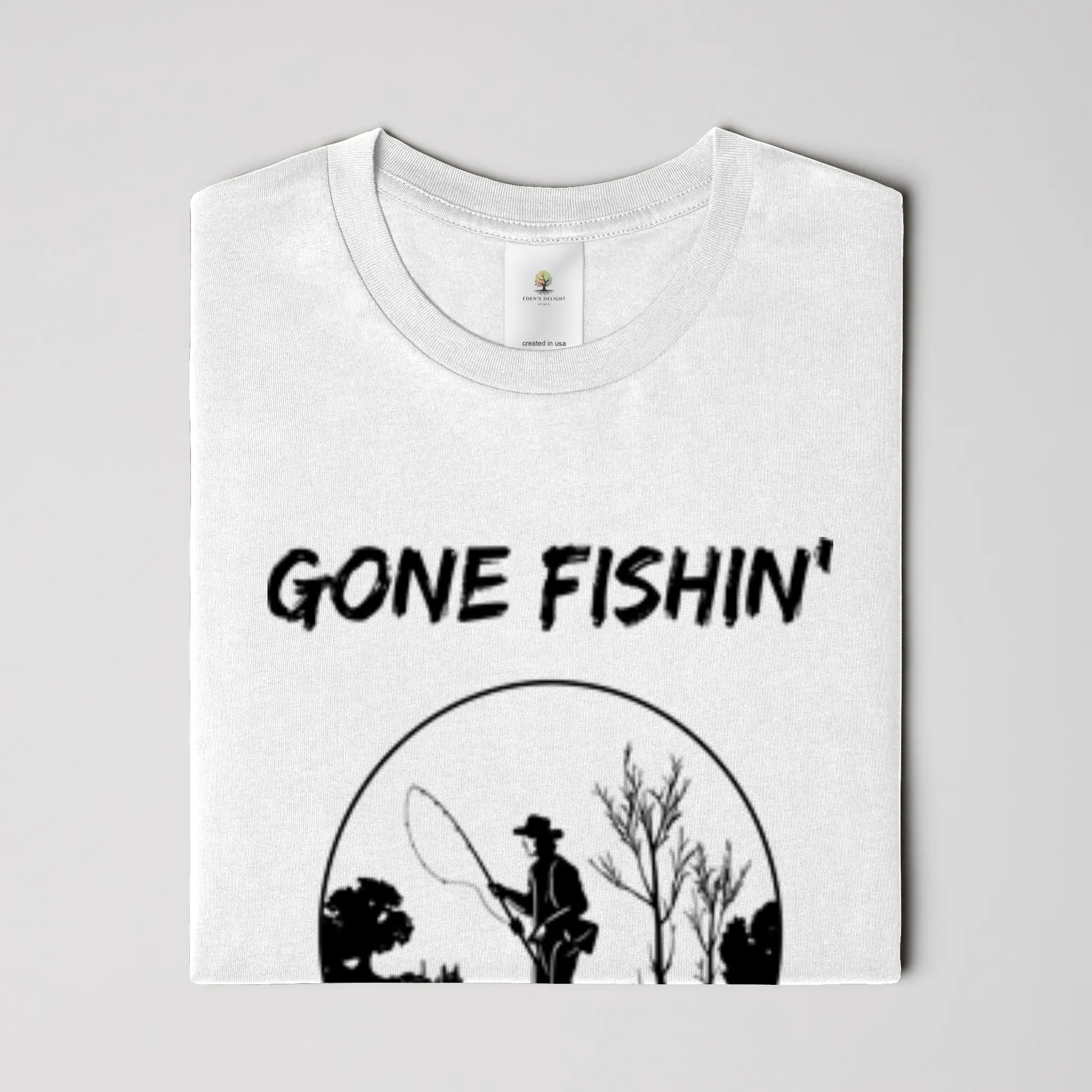 Gone Fishin’ Christian T-Shirt