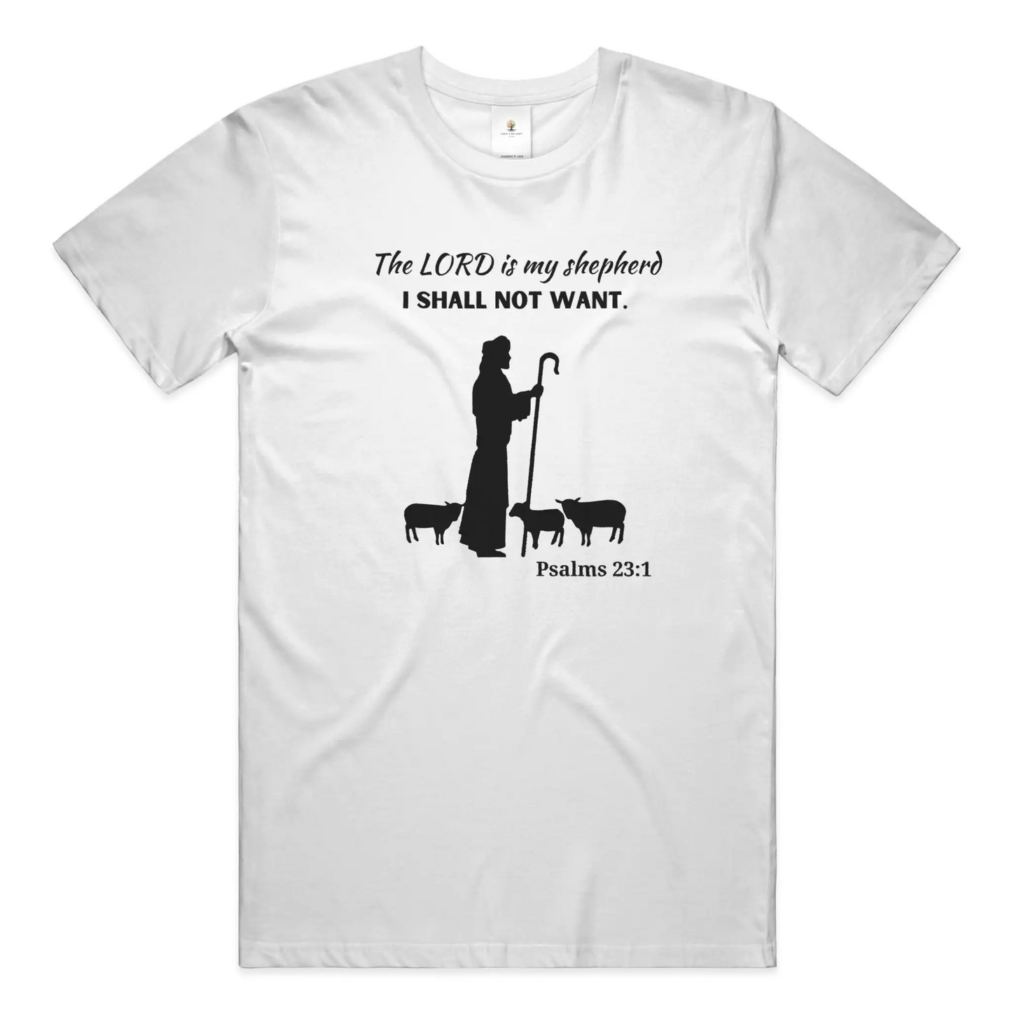 Lord is My Shepherd Christian T-Shirt