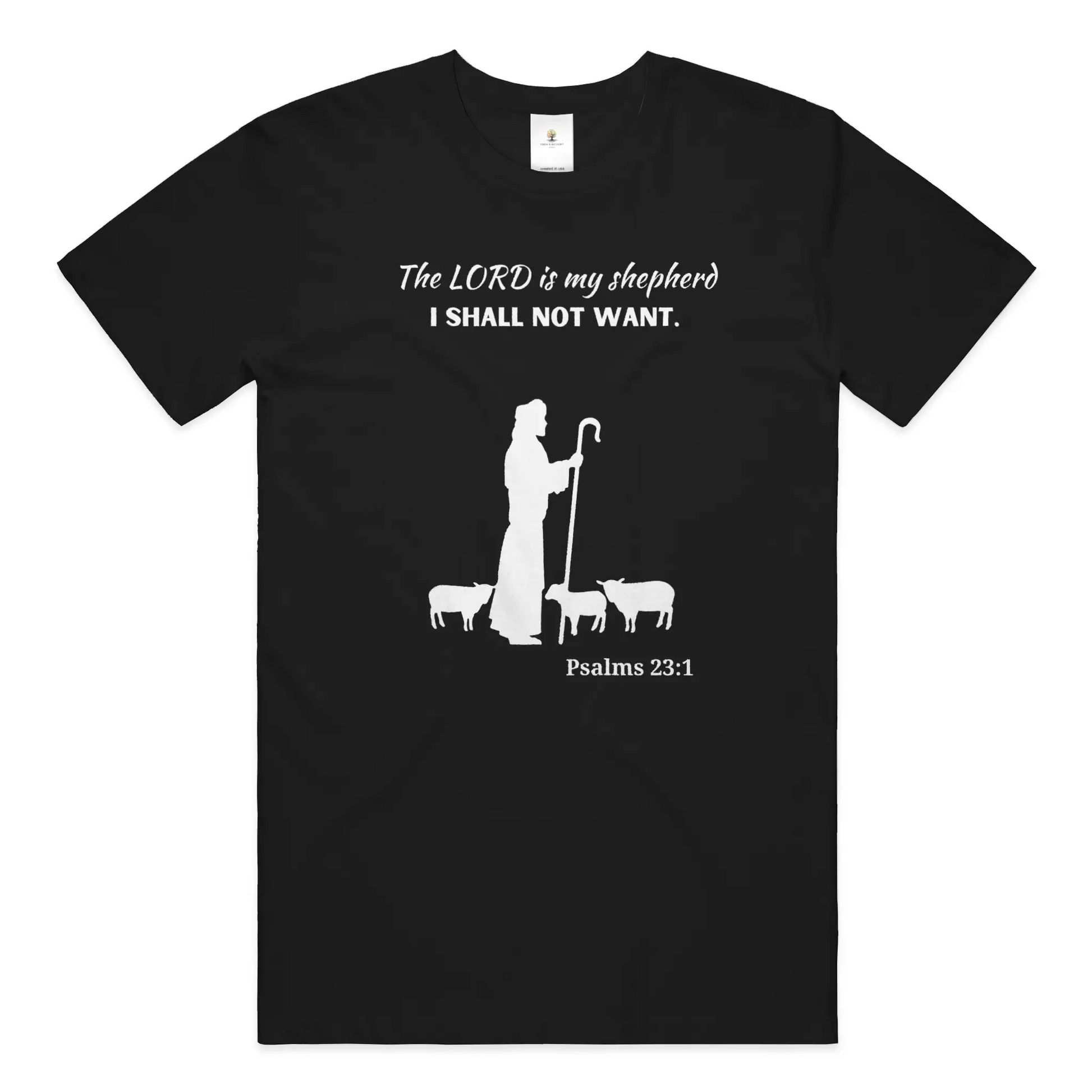 Lord is My Shepherd Christian T-Shirt