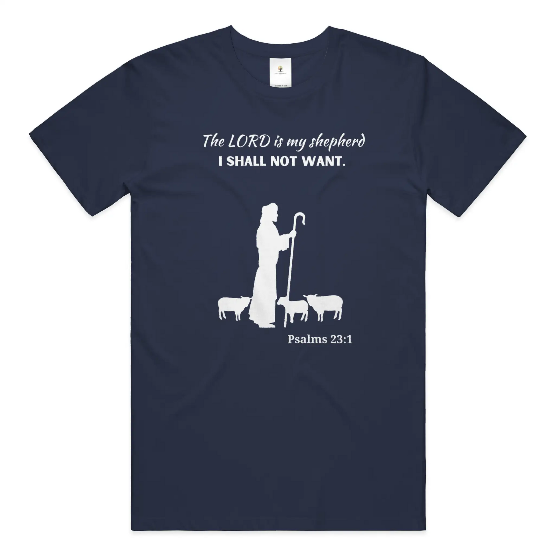 Lord is My Shepherd Christian T-Shirt