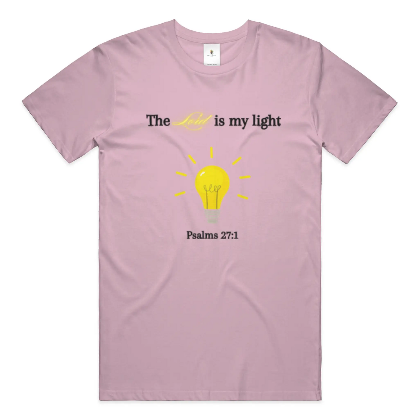Lord is My Light Christian T-Shirt