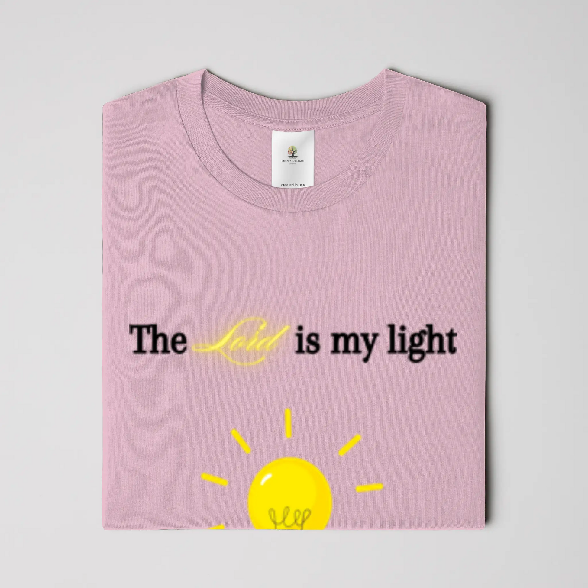 Lord is My Light Christian T-Shirt