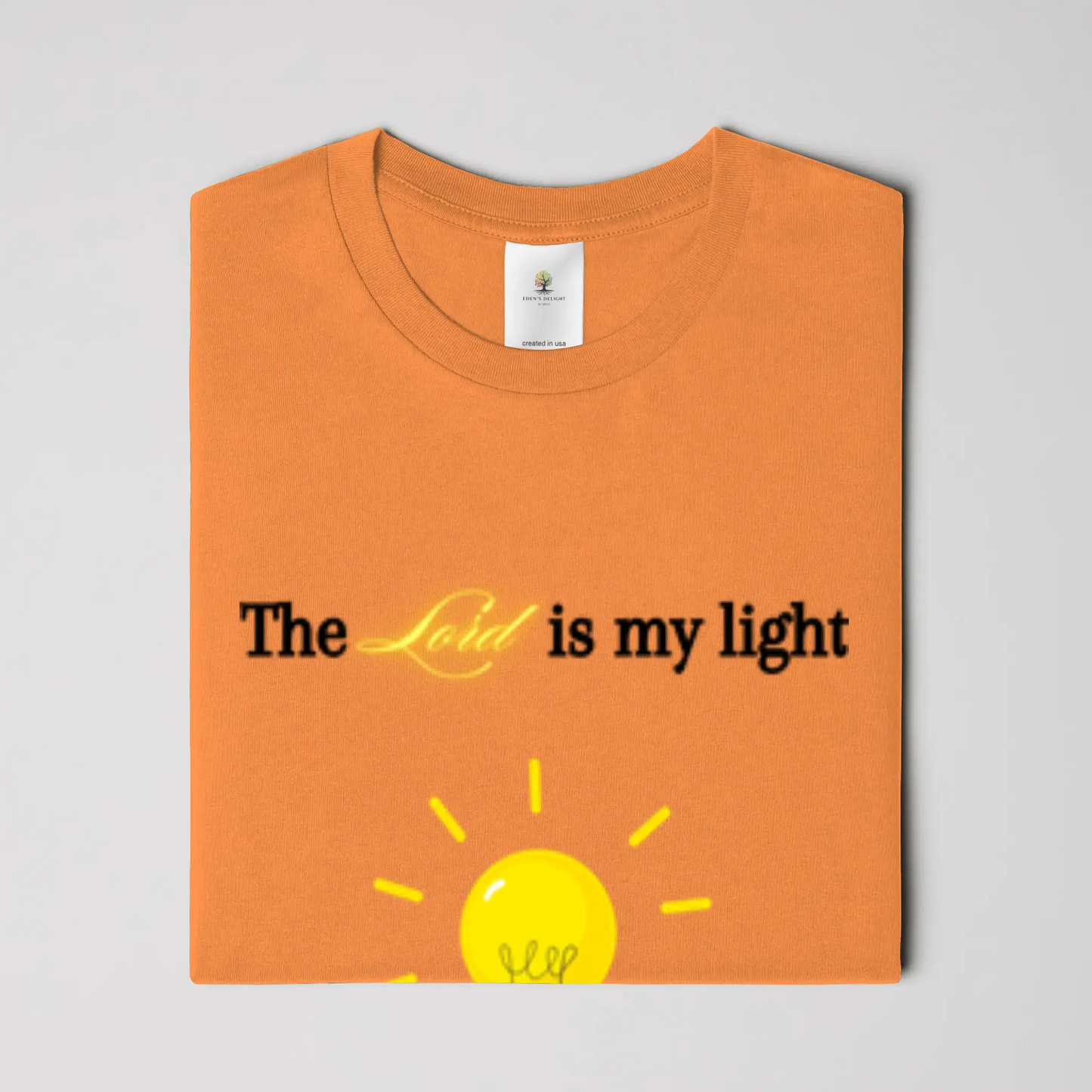 Lord is My Light Christian T-Shirt