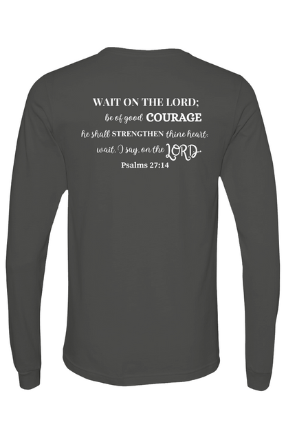 Wait In Strength Christian Shirt