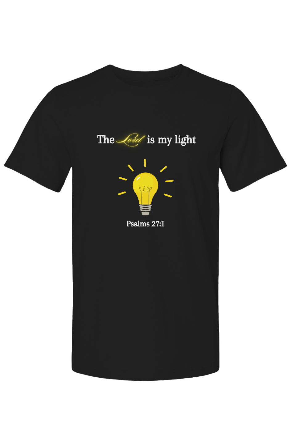 Lord is My Light Christian T-Shirt