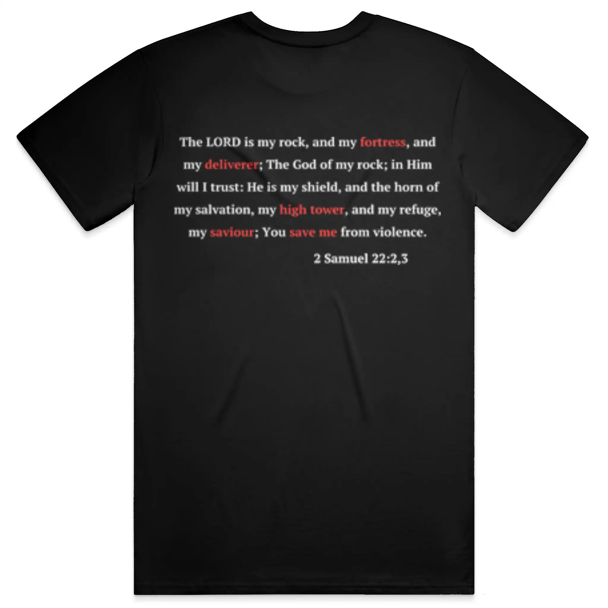 Lord is Fortress Christian T-Shirt