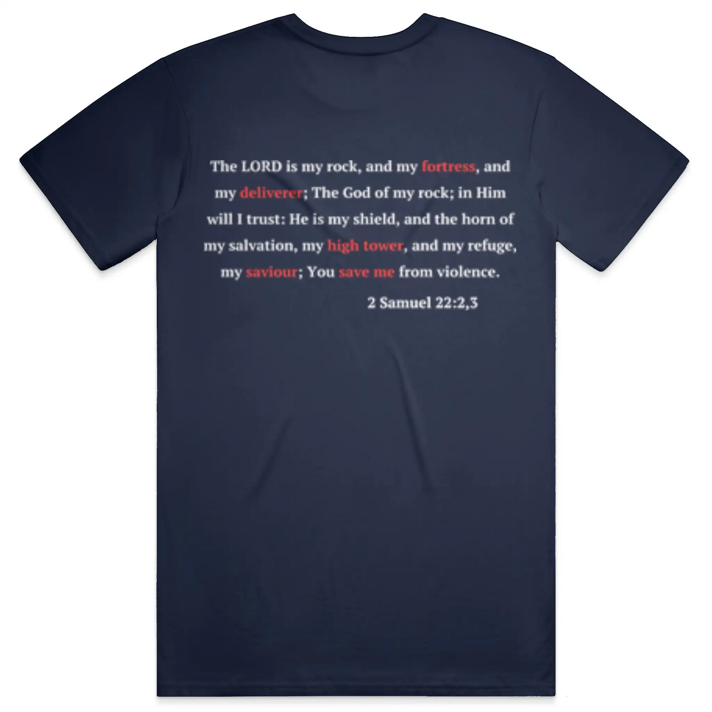 Lord is Fortress Christian T-Shirt