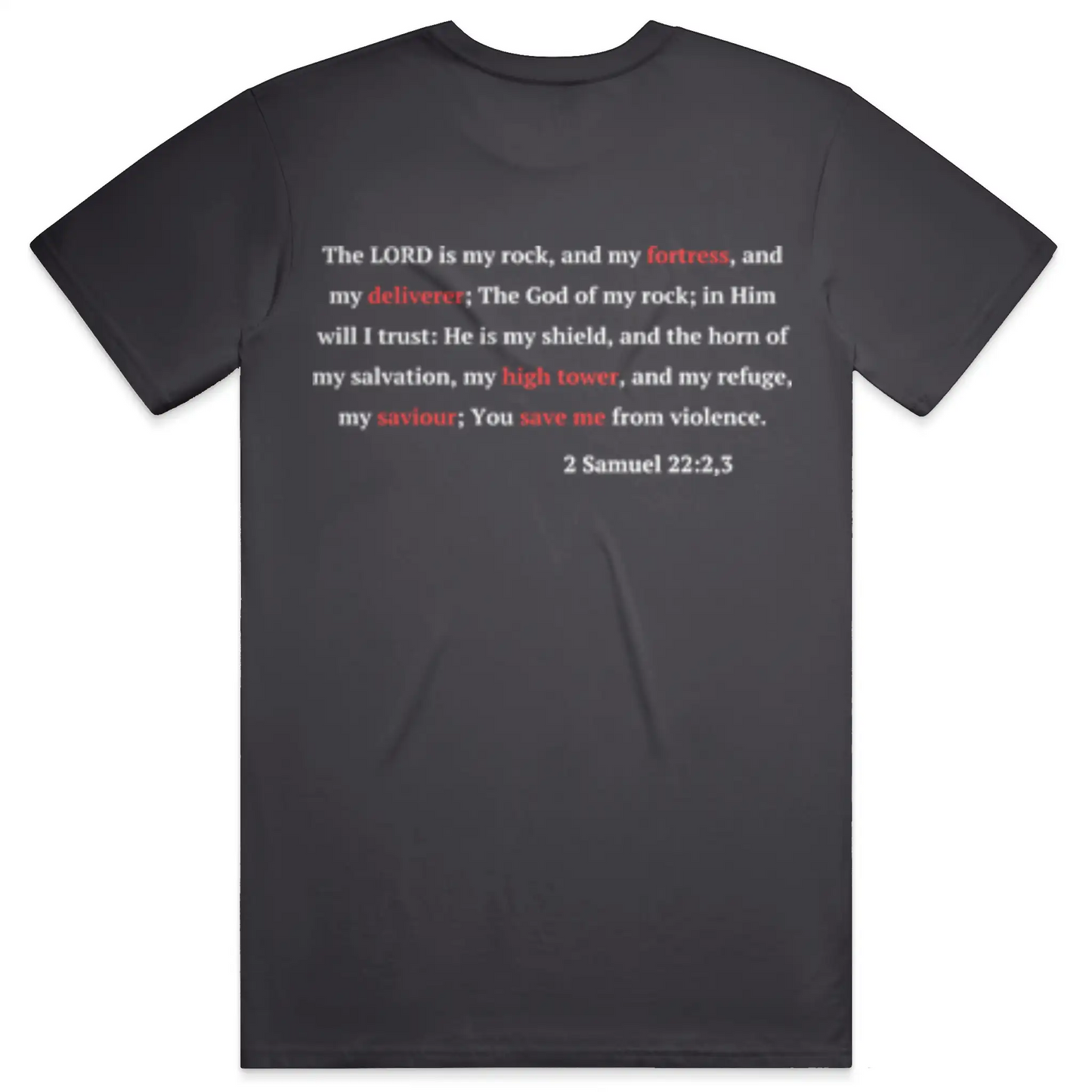 Lord is Fortress Christian T-Shirt