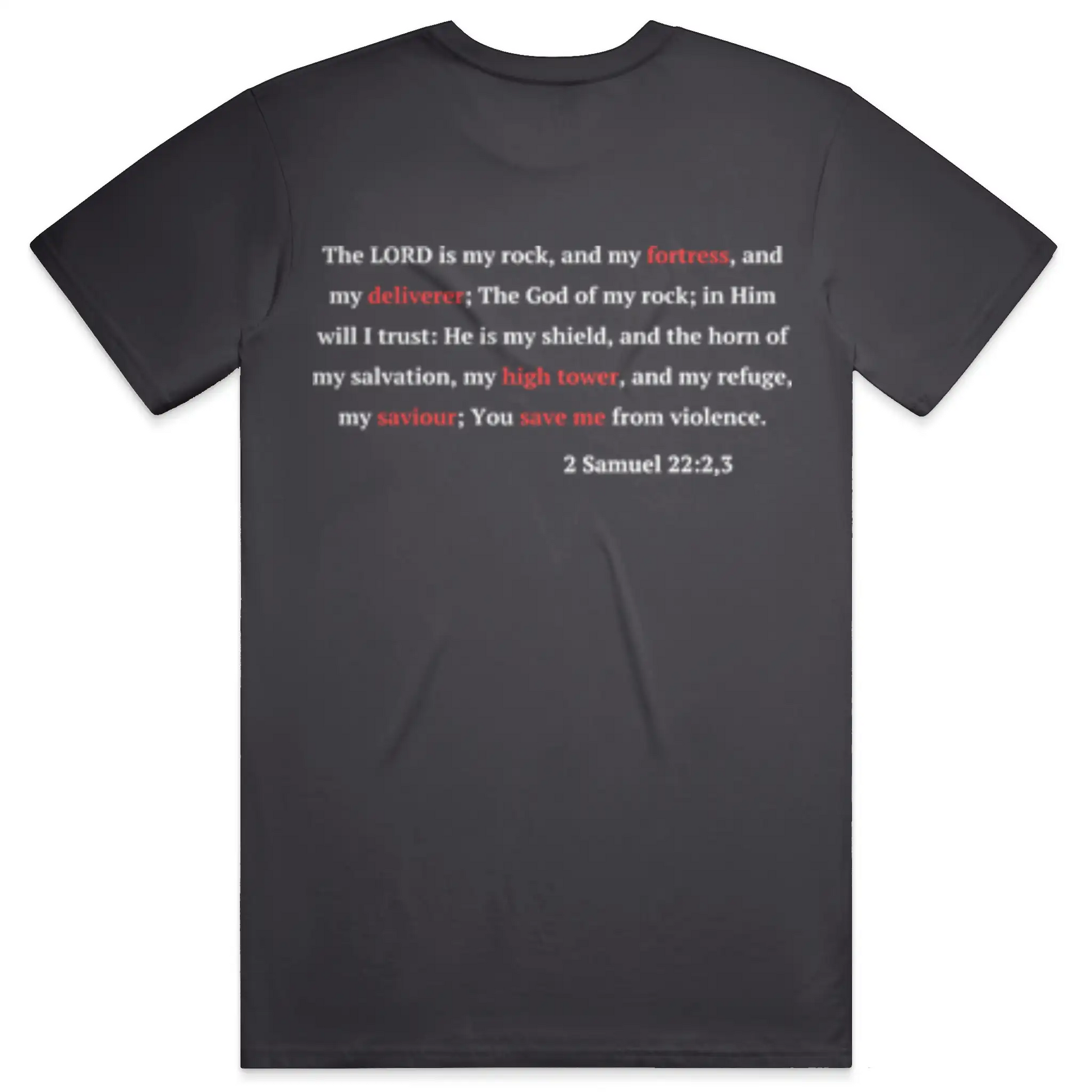 Lord is Fortress Christian T-Shirt