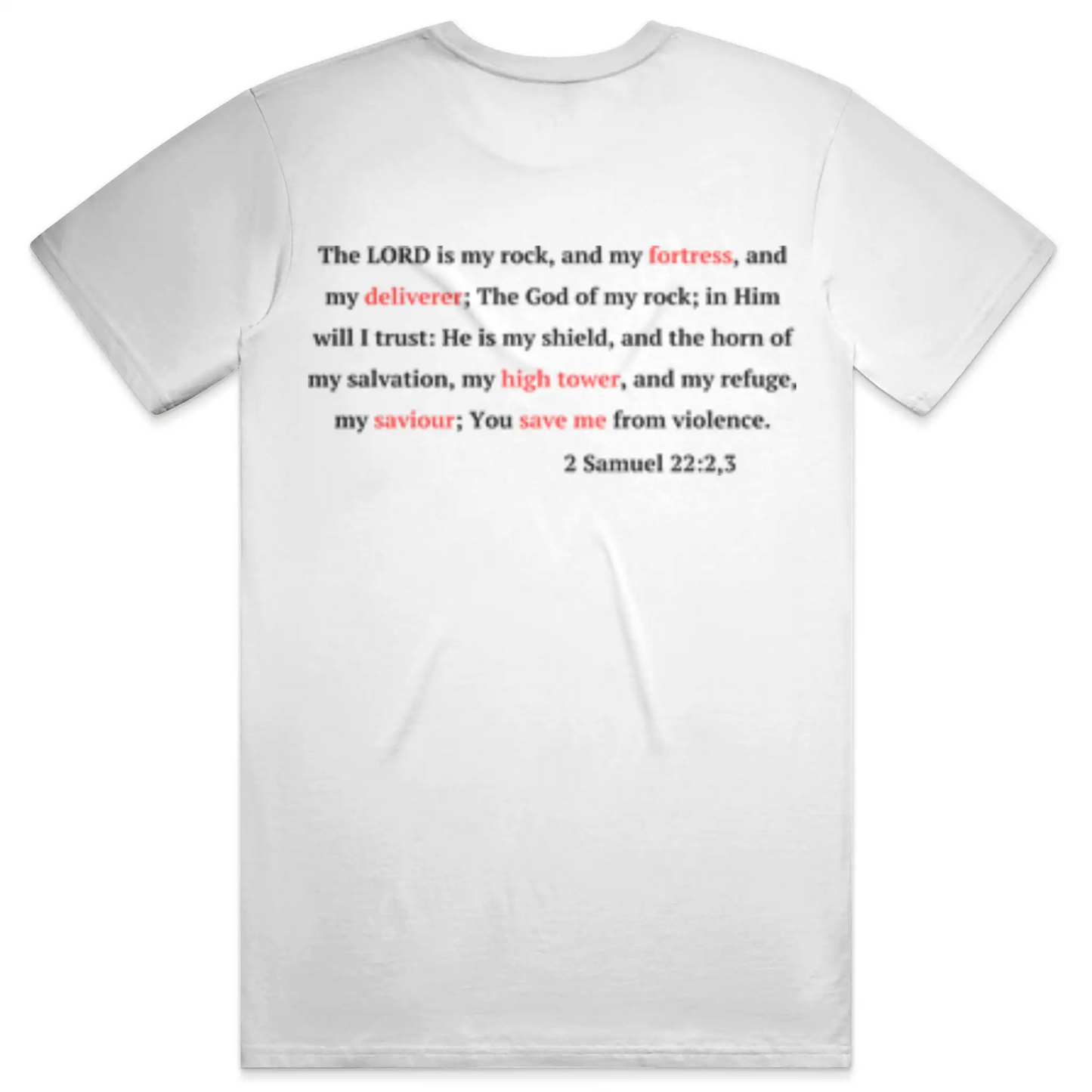 Lord is Fortress Christian T-Shirt