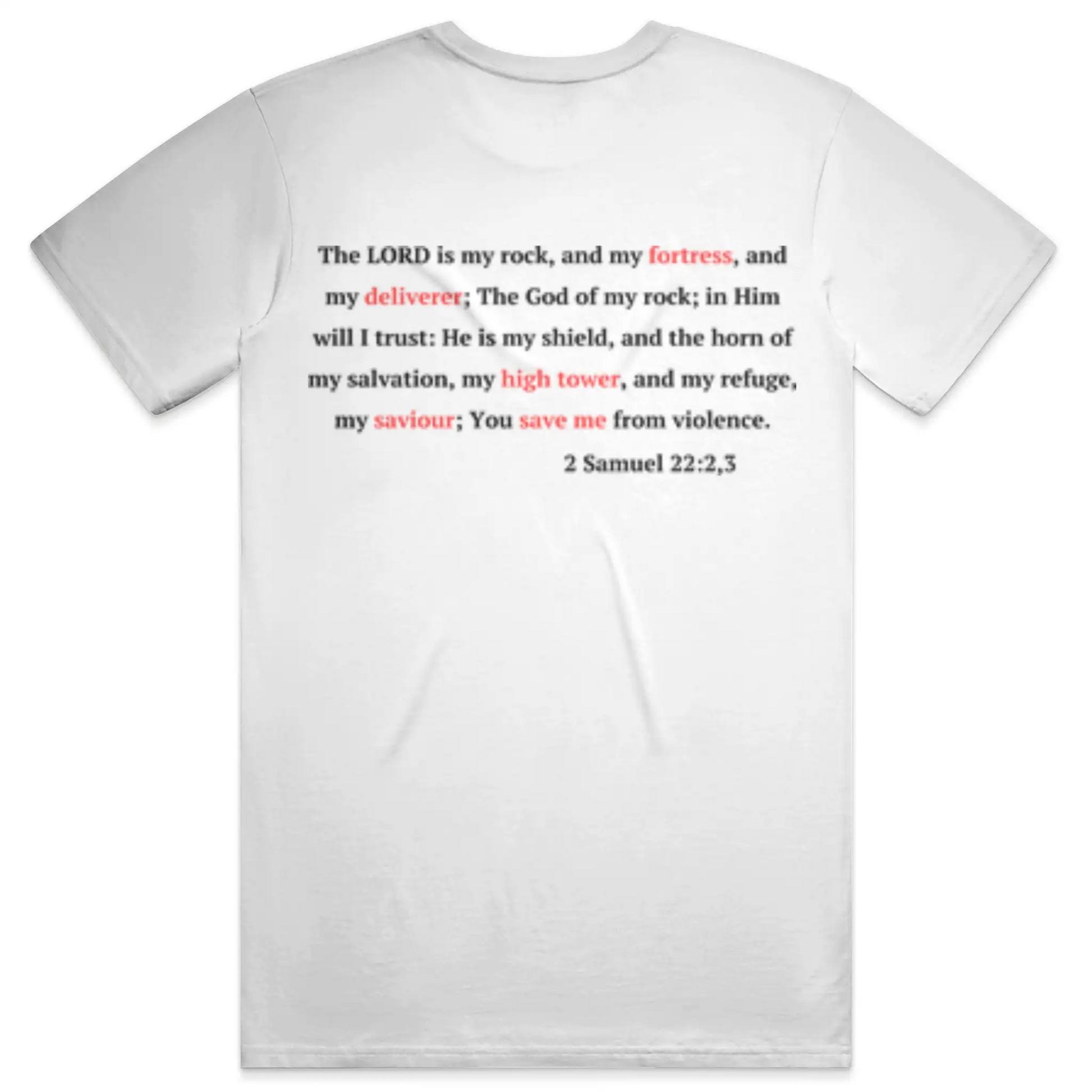 Lord is Fortress Christian T-Shirt