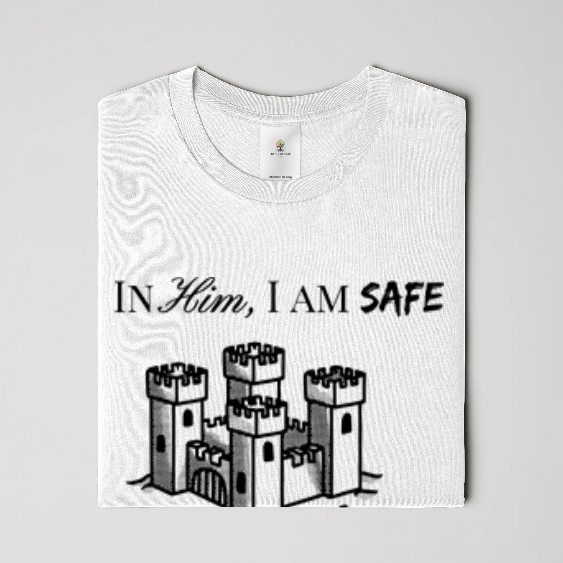 Lord is Fortress Christian T-Shirt