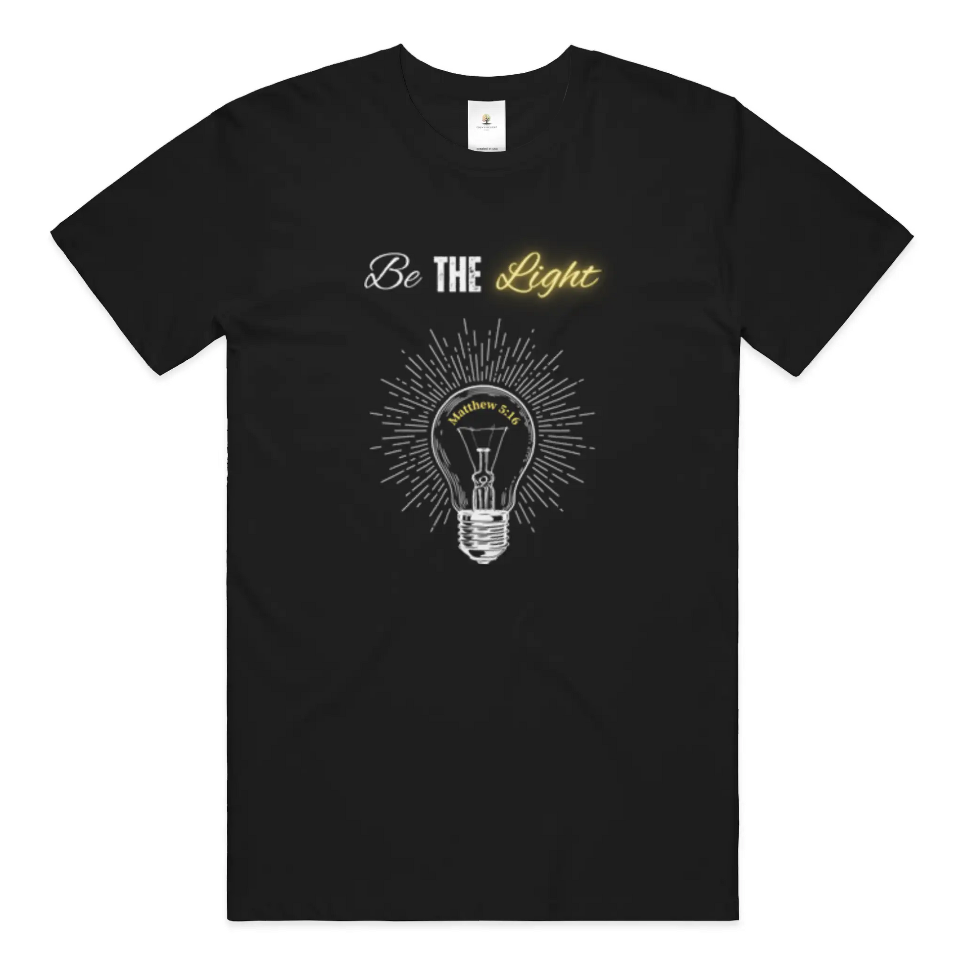 Be the Light Christian T-Shirt