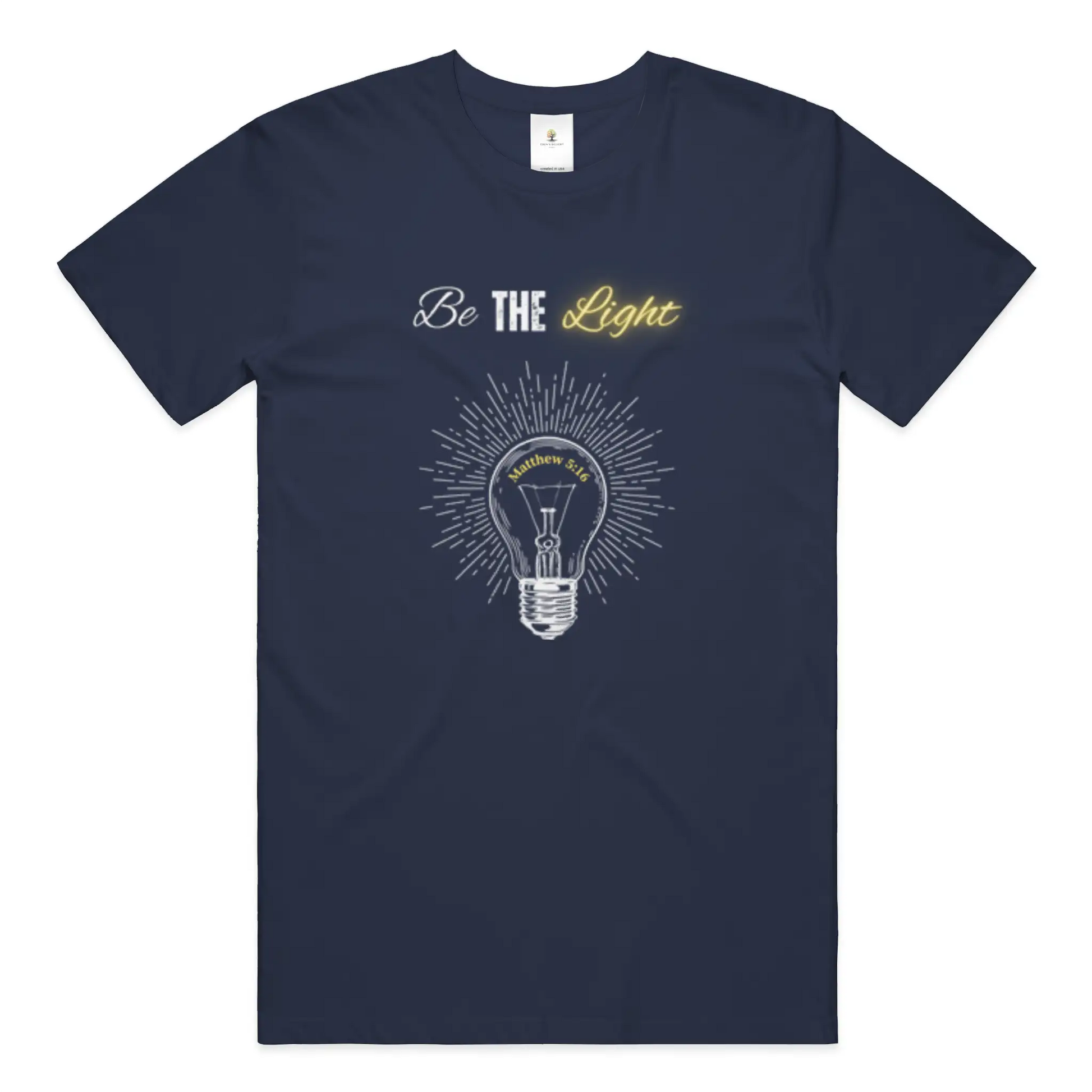 Be the Light Christian T-Shirt