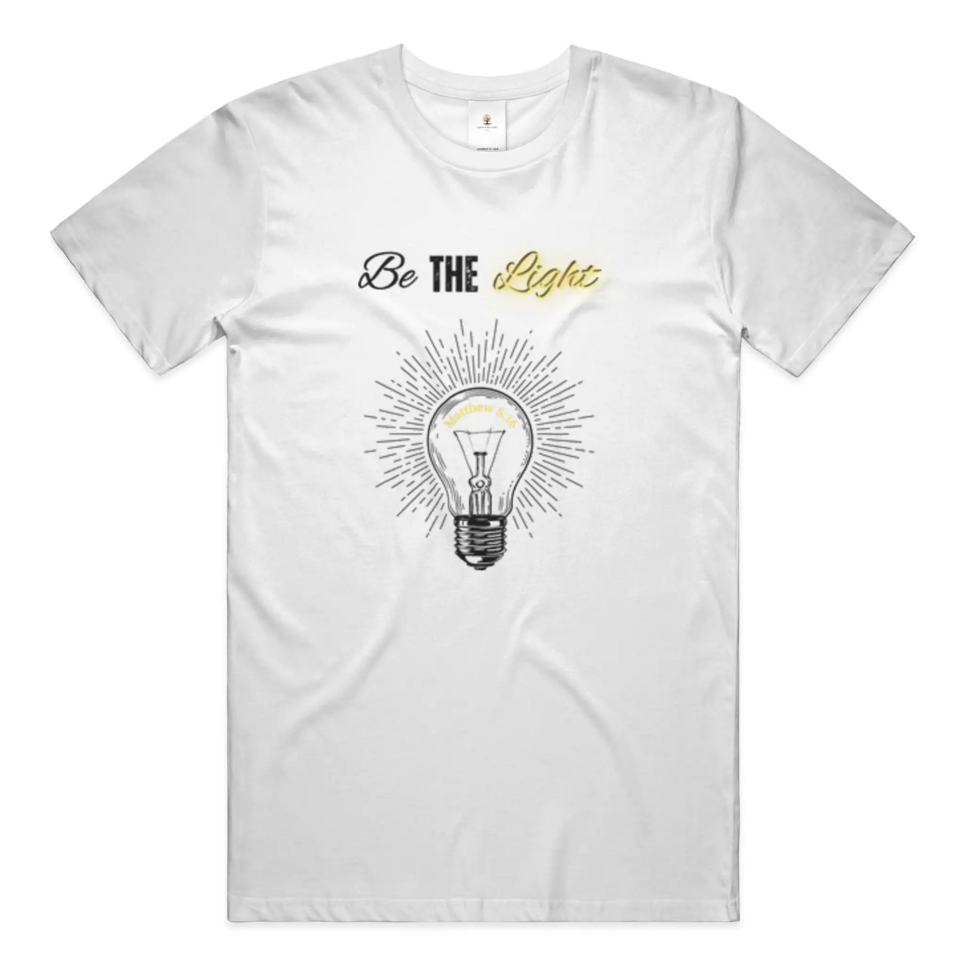 Be the Light Christian T-Shirt