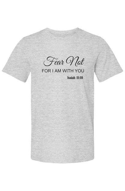 Christian T-Shirts with Fear Not faith-inspired graphic design