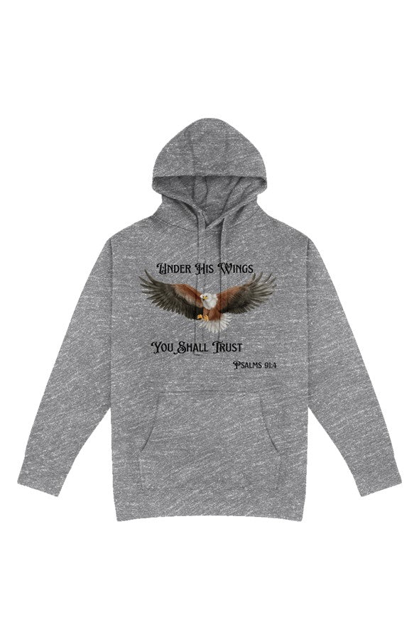 Under His Wings Christian  Hoodie