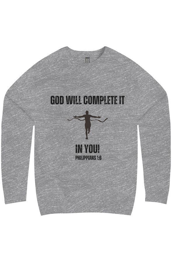 Start to Finish Christian Sweatshirt