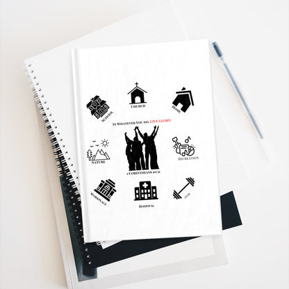 Faith & Service Journal — Inspirational Christian Gratitude Notebook