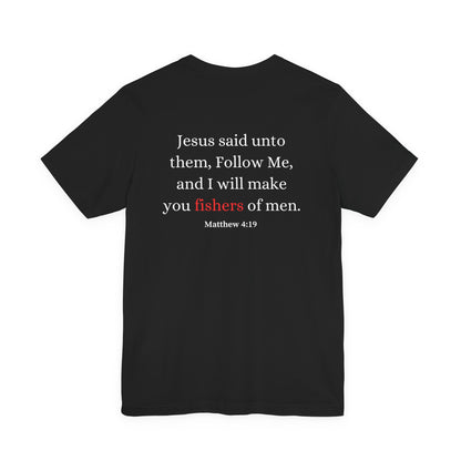 Gone Fishin' Tee — 'Fishers of Men' Christian Fishing T-Shirt
