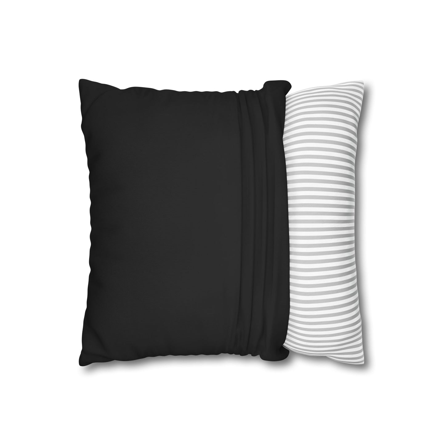 Be Still Psalms 46:10 Square Decorative Pillowcase — Christian Faith Scripture Throw Pillow Cover