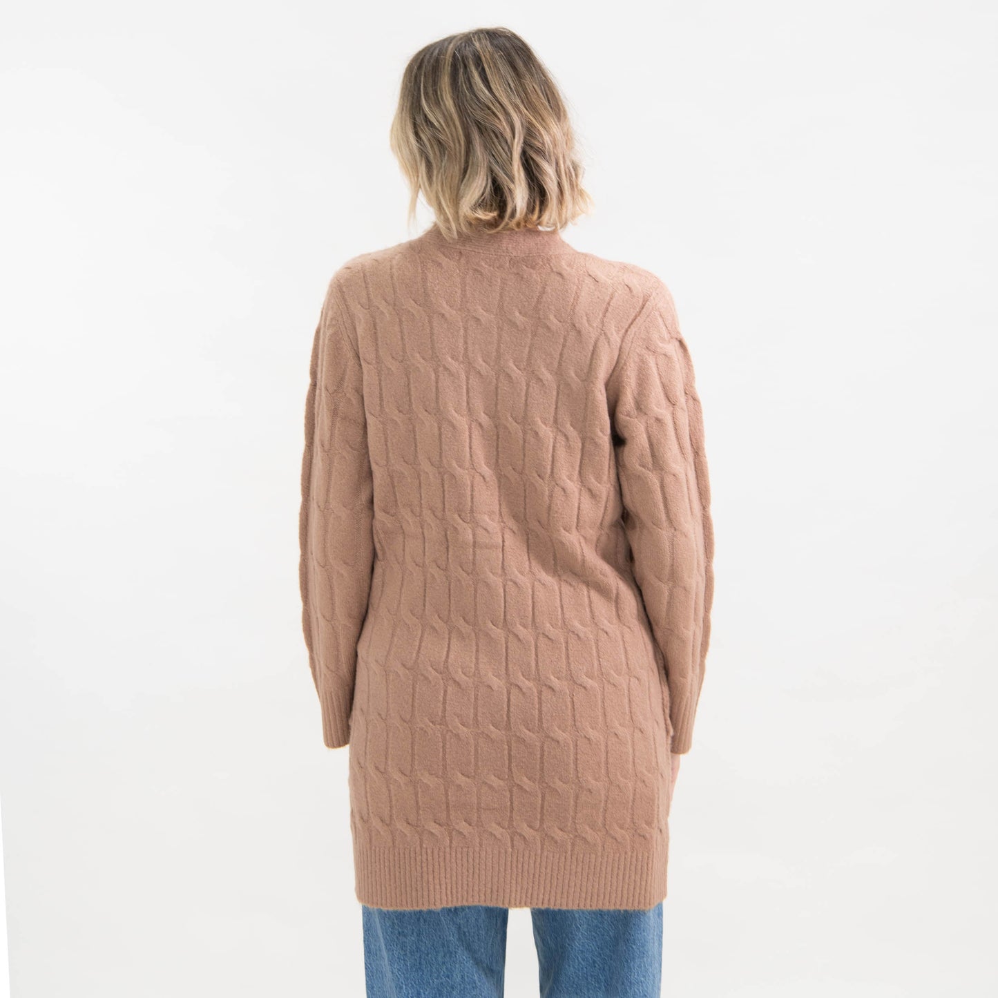 Faith Hope Love Cable Knit Cardigan