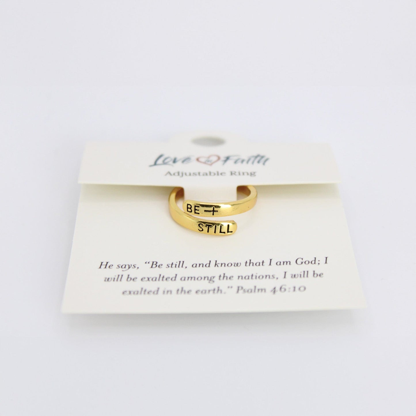 Gold & Platinum Plated Brass Ring