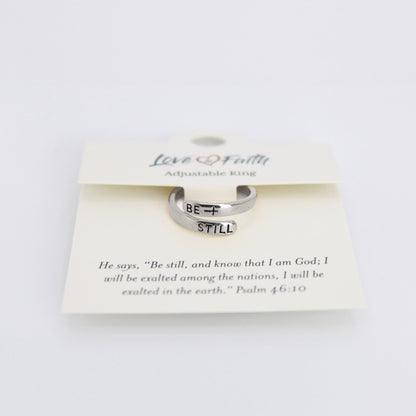 Gold & Platinum Plated Brass Ring