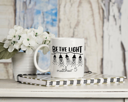 Be The Light Matthew 5 Mug 11oz