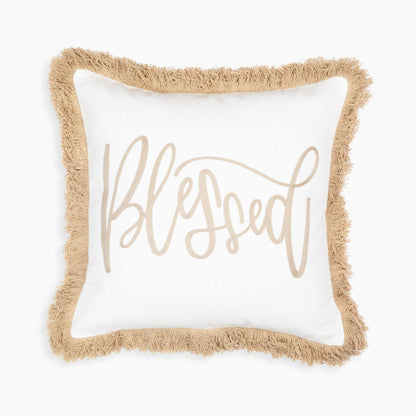 Blessed Prayer Pocket Pillow Cover