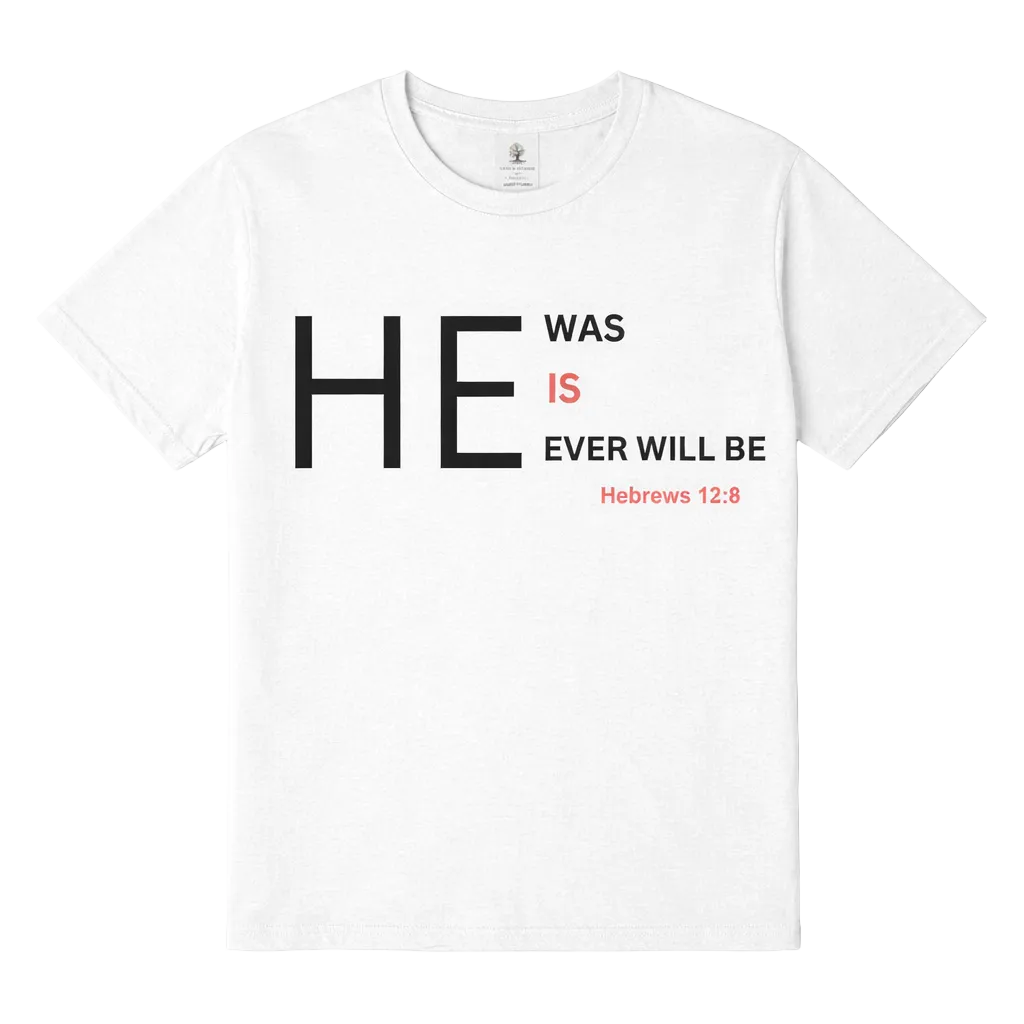 Christian T-Shirts with Jesus Is faith-inspired graphic design
