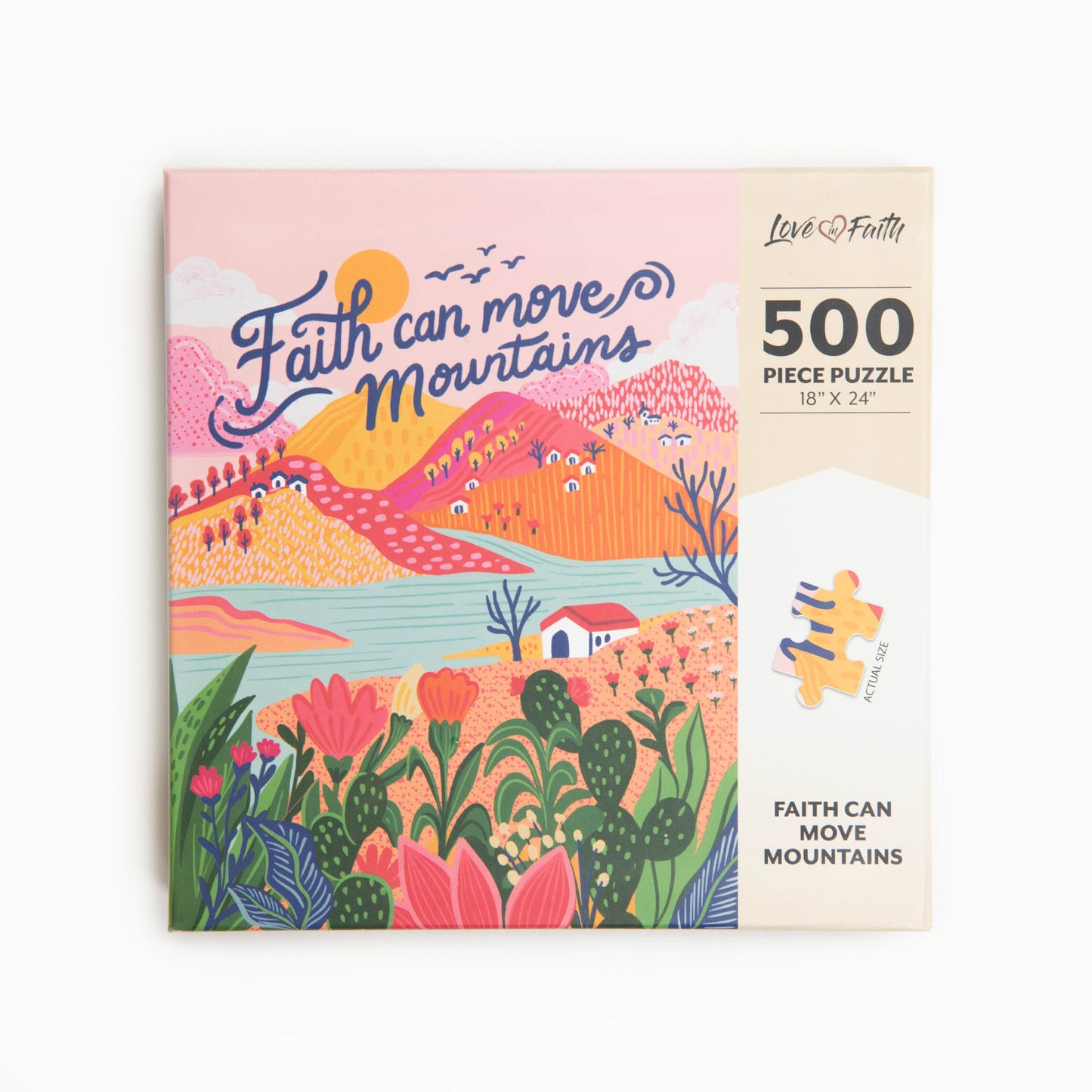 Faith Can Move Mountains - 500pc Puzzle
