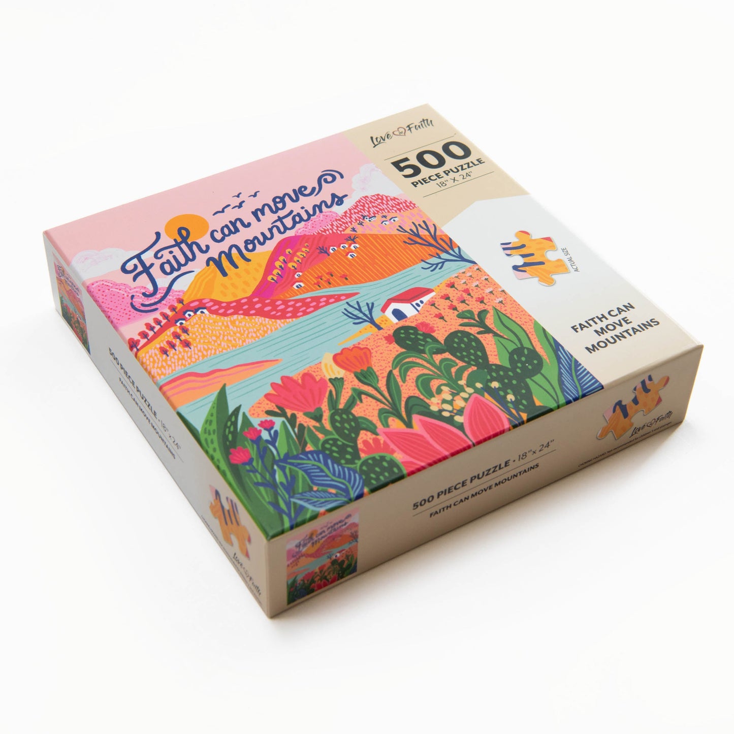 Faith Can Move Mountains - 500pc Puzzle