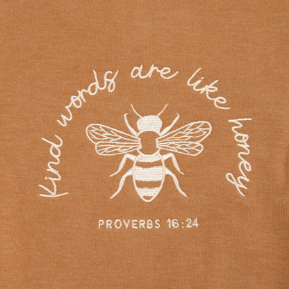 Kind Words Embroidered Crewneck Sweatshirt