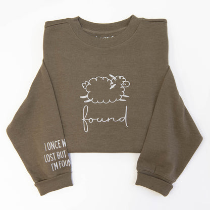 Found Embroidered Crewneck Sweatshirt