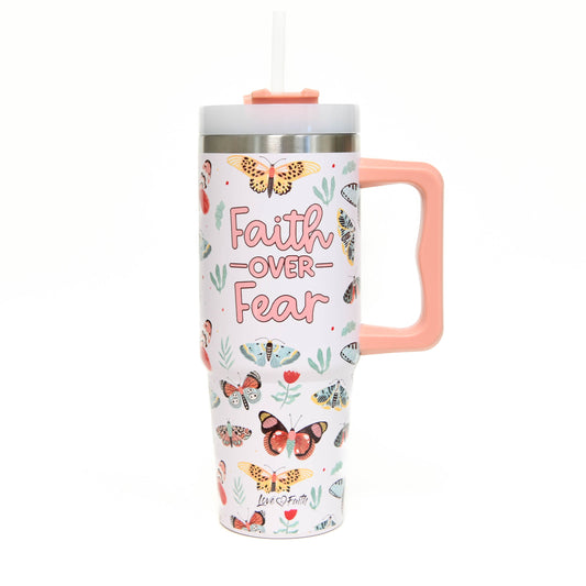 Faith over Fear 30 oz Tumbler