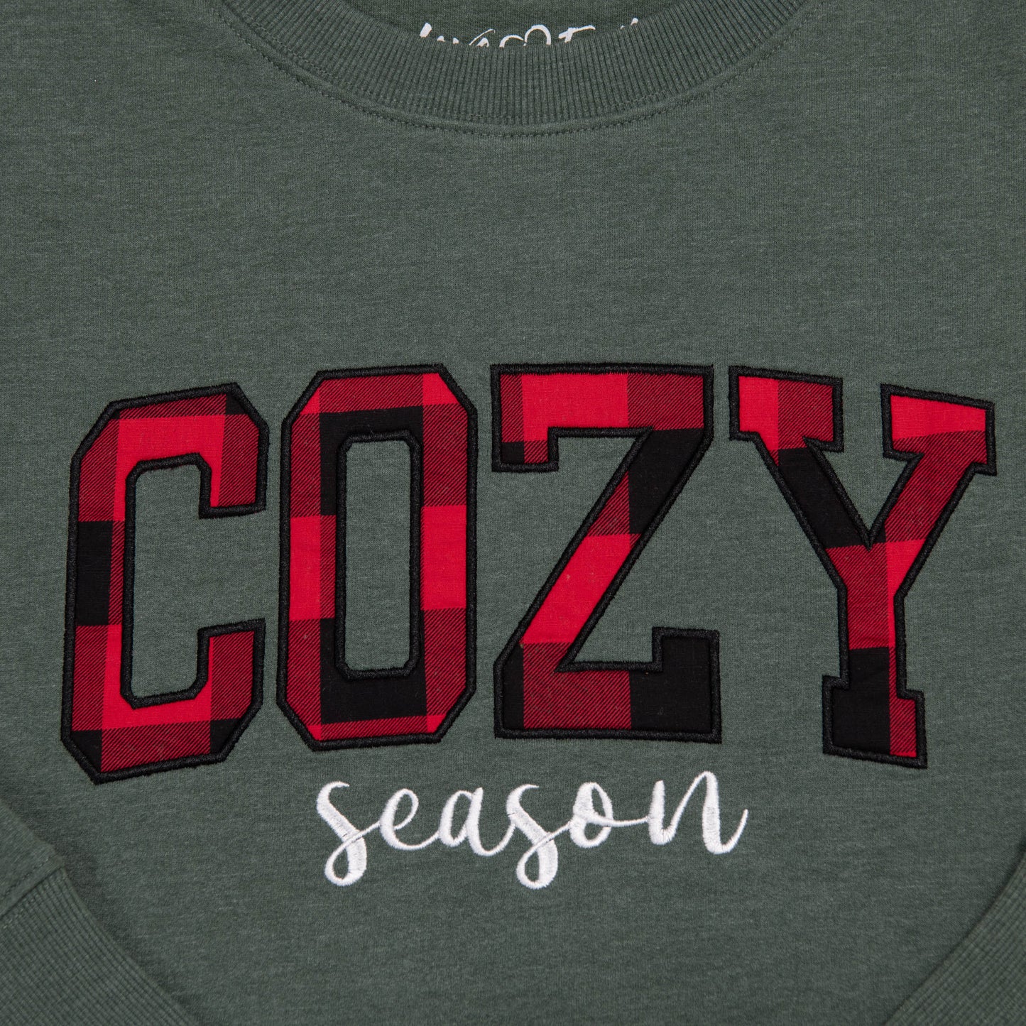 Cozy Season Side Slit Crewneck Sweatshirt