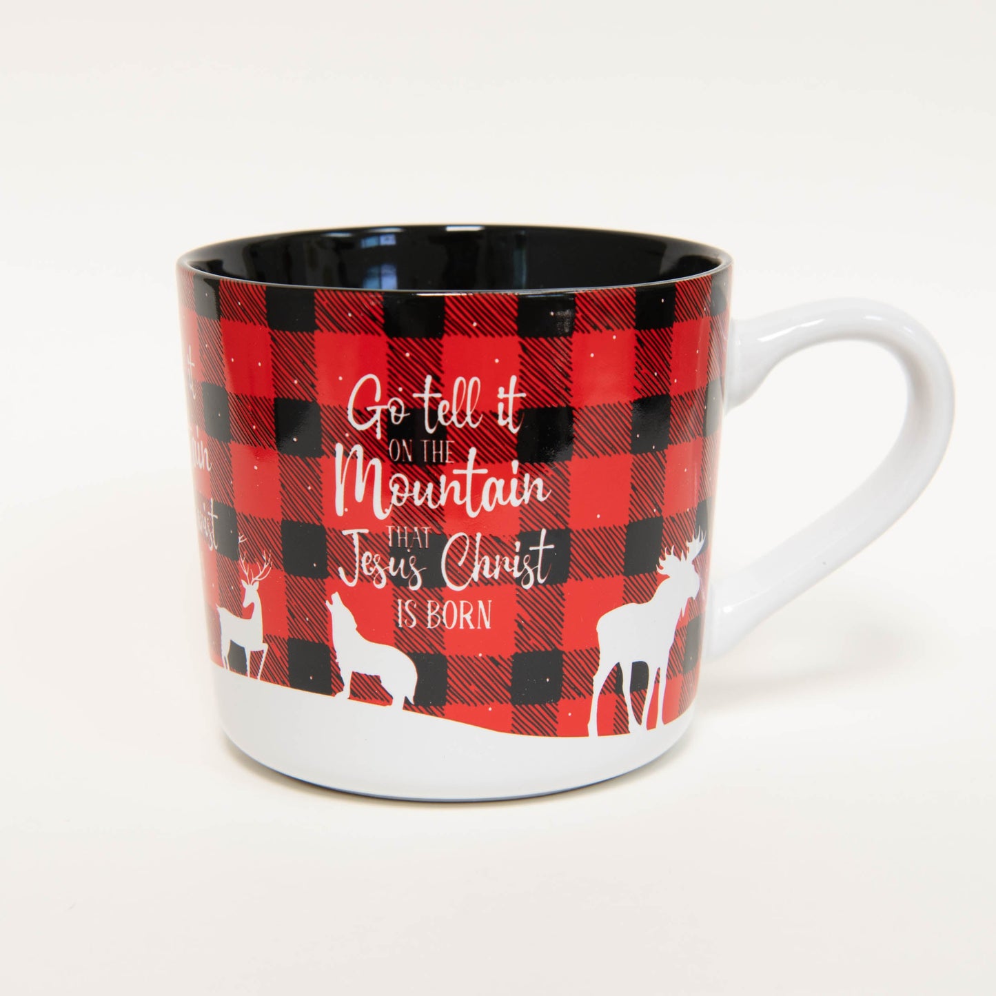 Go Tell it on the Mountain Ceramic 15 oz Mug With Handle