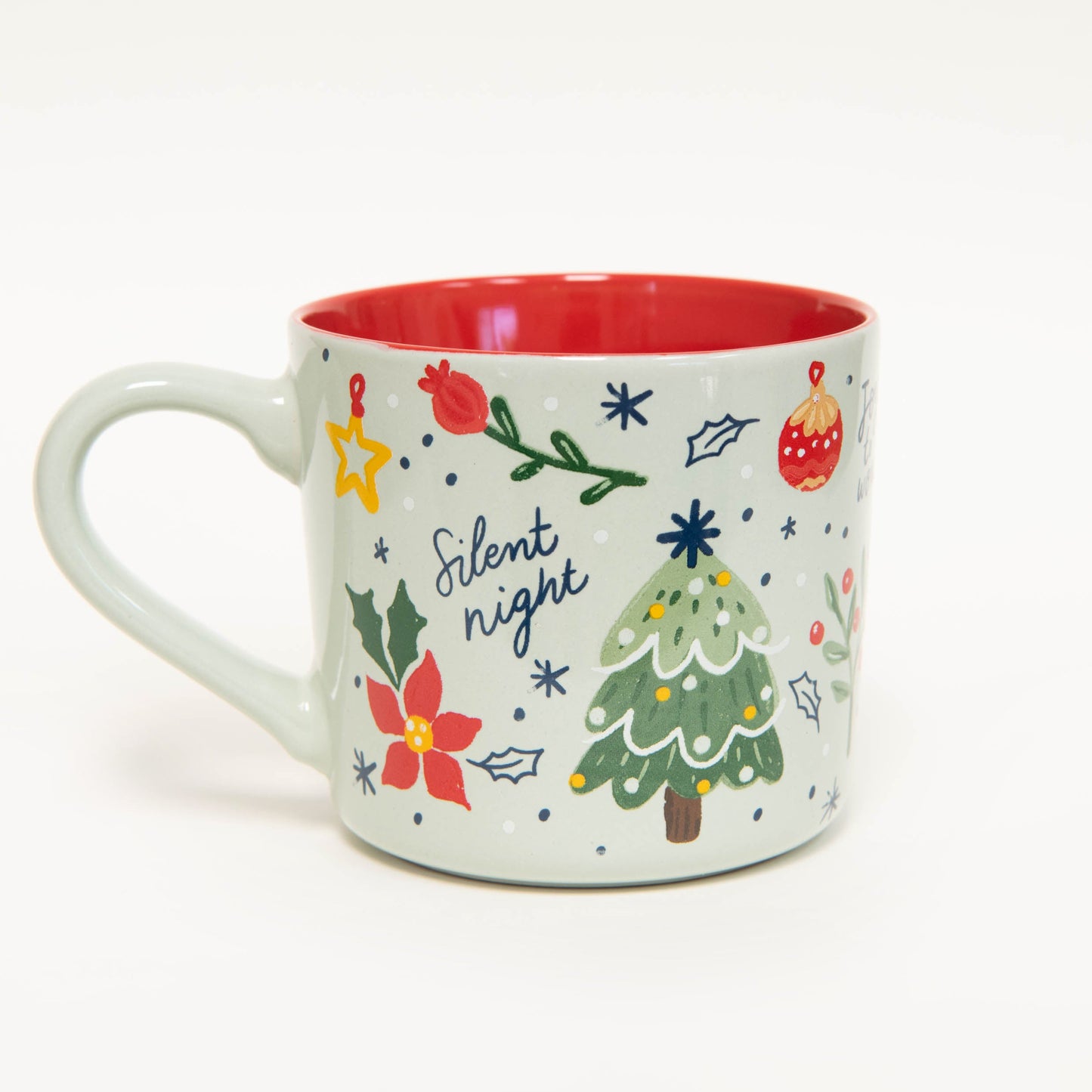 Christmas Icon Ceramic 15 oz Mug With Handle