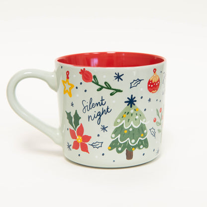 Christmas Icon Ceramic 15 oz Mug With Handle