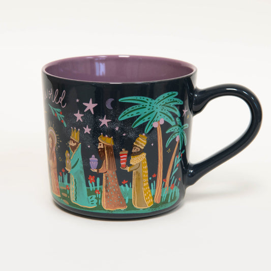 Joy to the World Ceramic 15 oz Mug With Handle