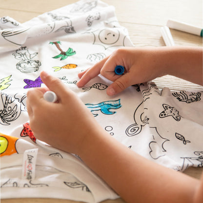 Jonah Color Me T-Shirt for Kids!