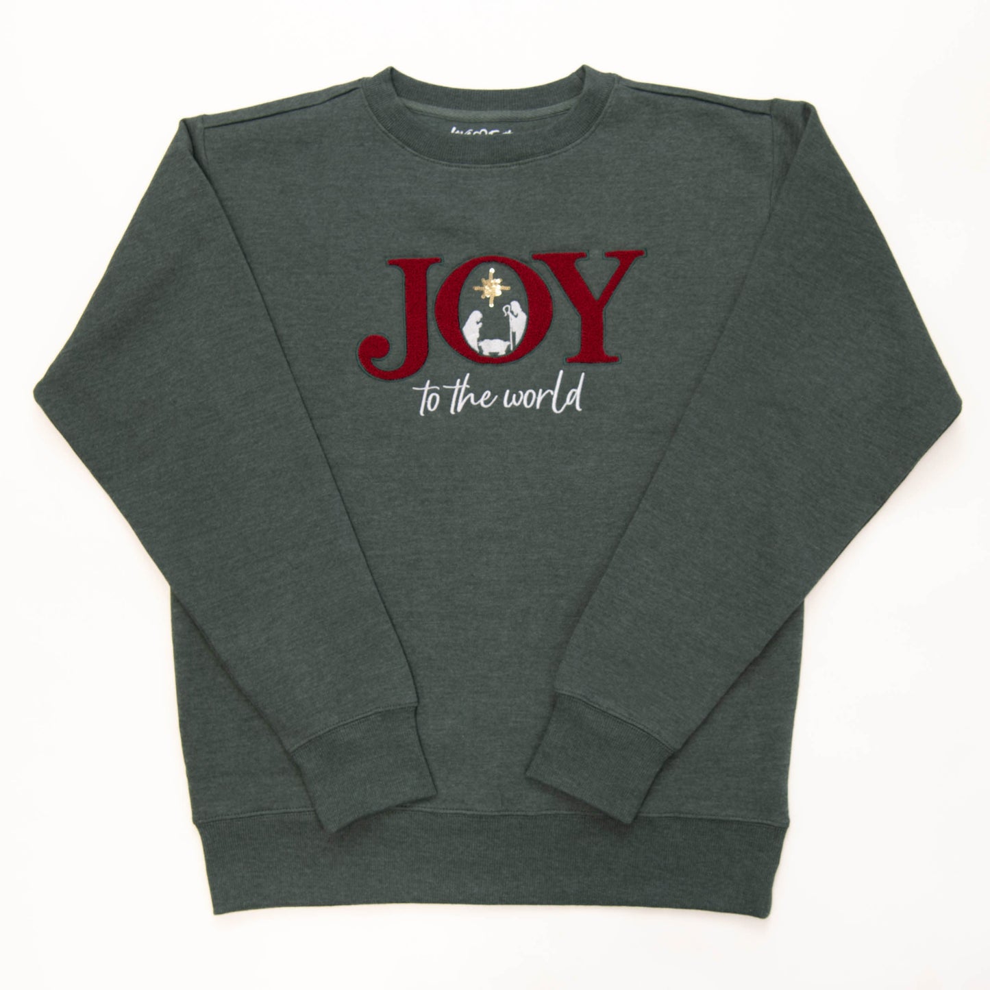 Embellished Joy to the World Sweatshirt - 24