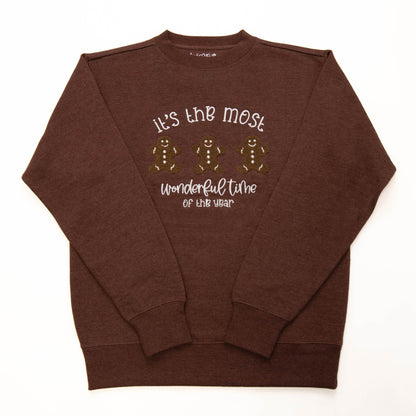 Embellished Most Wonderful Time Sweatshirt