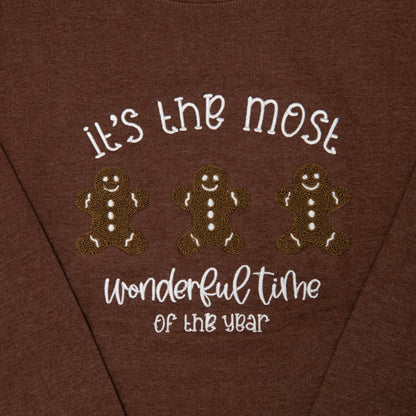 Embellished Most Wonderful Time Sweatshirt - 24