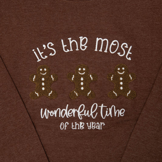 Embellished Most Wonderful Time Sweatshirt - 24