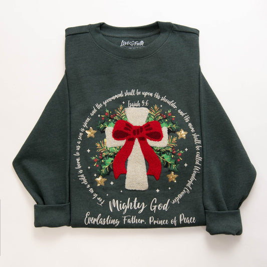 Embellished Isaiah 9:6 Sweatshirt