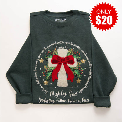 Embellished Isaiah 9:6 Sweatshirt - 20